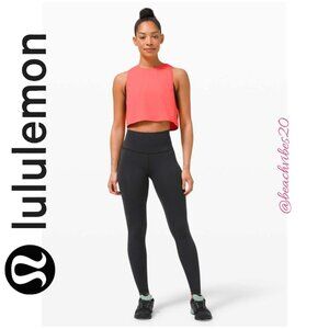 LULULEMON ATHLETICA Wunder Train High-Rise Tight 28" Black 14 NWOT